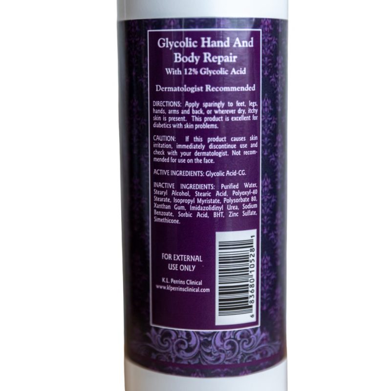 12% Glycolic Hand and Body Repair Dry and cracked skin repairs skin - Image 2