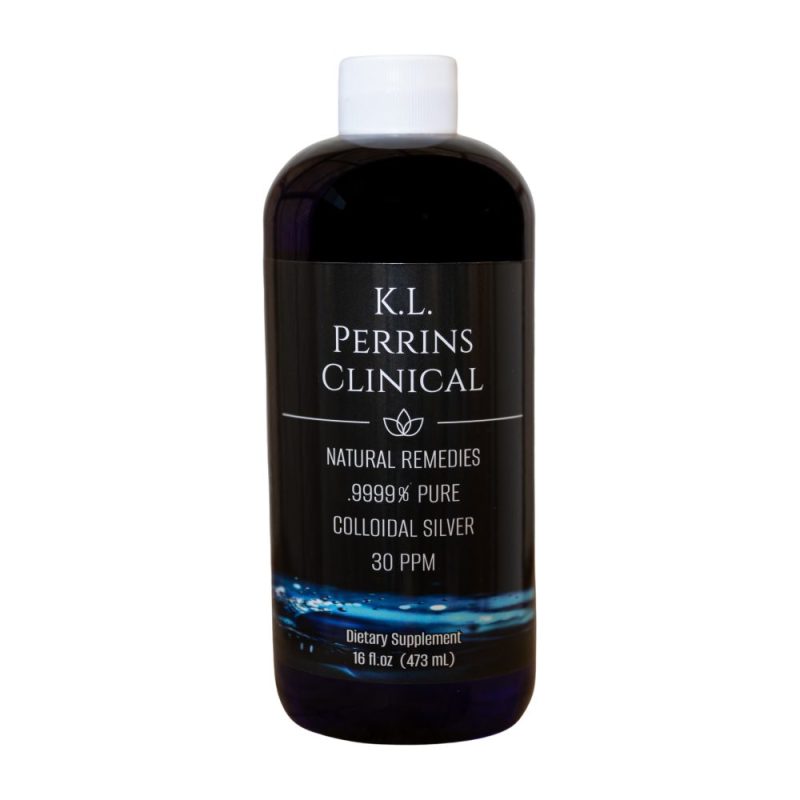 K.L. Perrins Clinical Natural Remedies .9999% Pure Colloidal Silver 30 PPM